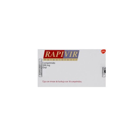 RAPIVIR (VALACICLOVIR) TAB 500MG C10