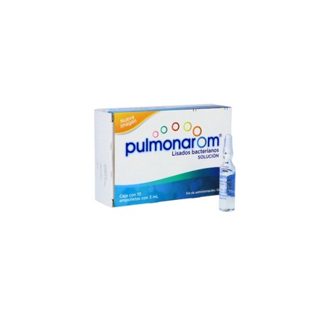 PULMONAROM (LISADOS BACTERIANOS) SOL AMP C20