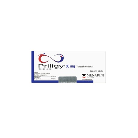 PRILIGY (DAPOXETINA) TAB 30MG C3