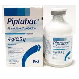 PIPTABAC (PIPERACILINA/TAZOBACTAM) FCO AMP 4/0.5G C1