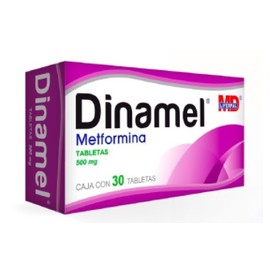 DINAMEL (METFORMINA) TAB 500MG C30