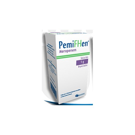 PEMIFHEN (MEROPENEM) SOL INY 1G