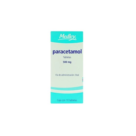 PARACETAMOL TAB 500MG C10 MEDLEY