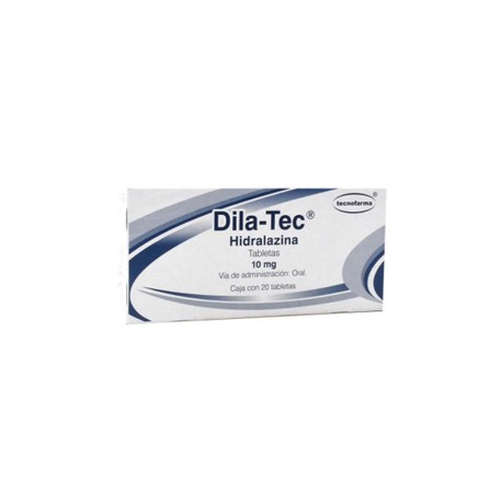 DILA-TEC (HIDRALAZINA) TAB 10MG C20