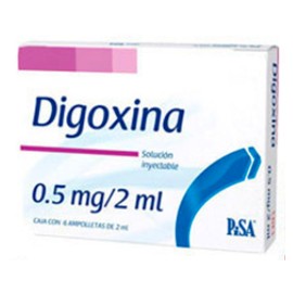 DIGOXINA AMP 0.5MG/2ML C6 PISA