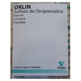 ORLIN (ORCIPRENALINA) AMP 0.5MG/ML C3