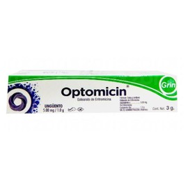 OPTOMICIN (ERITROMICINA) UNG 5MG 3G