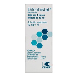 DIFENHISTAT (DIFENHIDRAMINA) AMP 10MG/ML 10ML C1