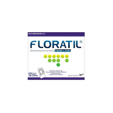 FLORATIL (SACCHAROMYCES BOULARDII) CAP 250MG C12