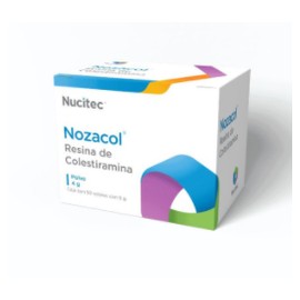 NOZACOL (RESINA DE COLESTIRAMINA) SOBRE 4G C50