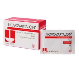 NOVOVARTALON (GLUCOSAMINA/MELOXICAM) SOBRE 1500MG/15MG C15