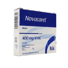 NOVACAREL (MESNA) AMP 400MG/4ML C5