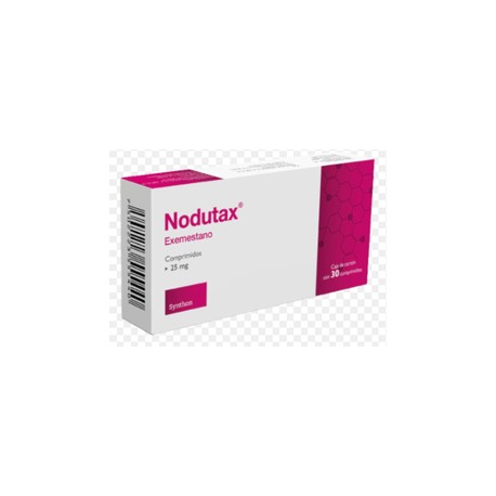 NODUTAX (EXEMESTANO) COMP 25MG C30