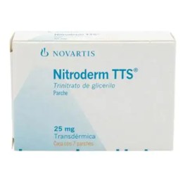 NITRODERM TTS (TRINITRATO DE GLICERILO) PARCHE 25MG C7