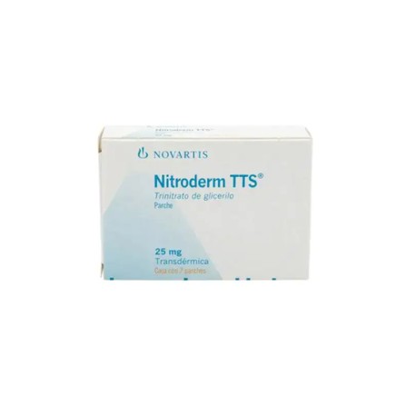 NITRODERM TTS (TRINITRATO DE GLICERILO) PARCHE 25MG C7