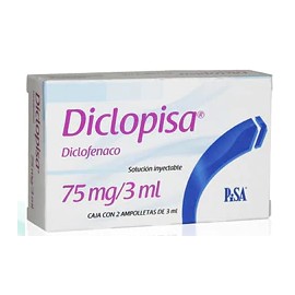 DICLOPISA (DICLOFENACO) AMP 75MG/3ML C2