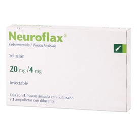NEUROFLAX (COBAMAMIDA/TIOCOLCHICOSIDO) AMP 20MG/4MG C3