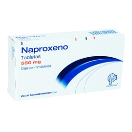 NAPROXENO TAB 550MG C12 PSICOFARMA