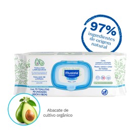MUSTELA TOALLITAS HUMEDAS C70