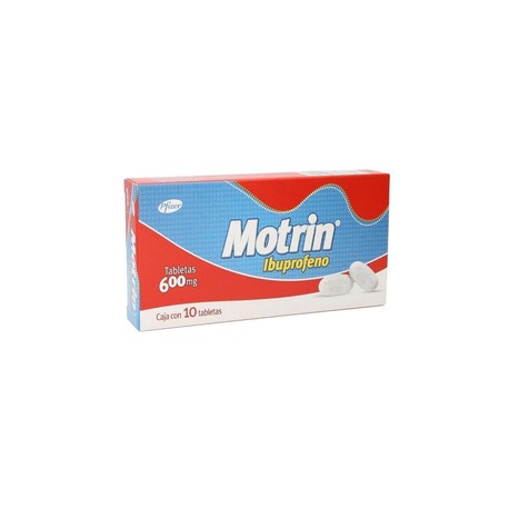 MOTRIN (IBUPROFENO) TAB 600MG C10