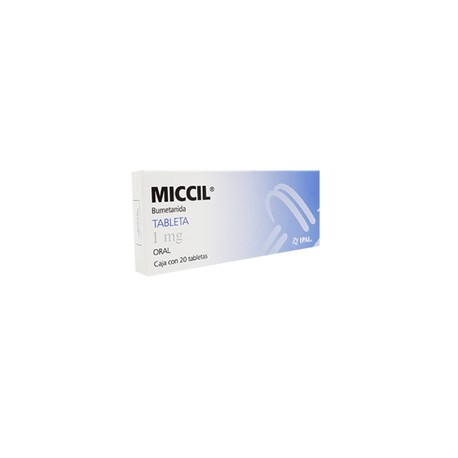 MICCIL (BUMETANIDA) TAB 1MG C20