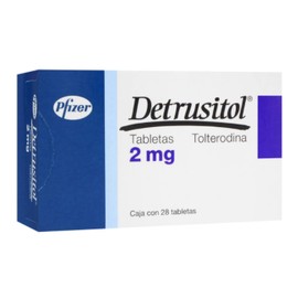 DETRUSITOL (TOLTERODINA) TAB 2MG C28