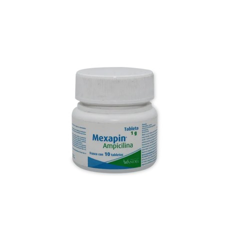 MEXAPIN (AMPICILINA) TAB 1G C10