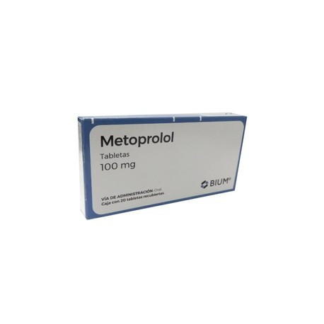 METOPROLOL TAB 100MG C20