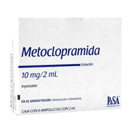 METOCLOPRAMIDA AMP 10MG/2ML C6 PISA