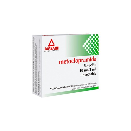 METOCLOPRAMIDA AMP 10MG 2ML C6 AMSA