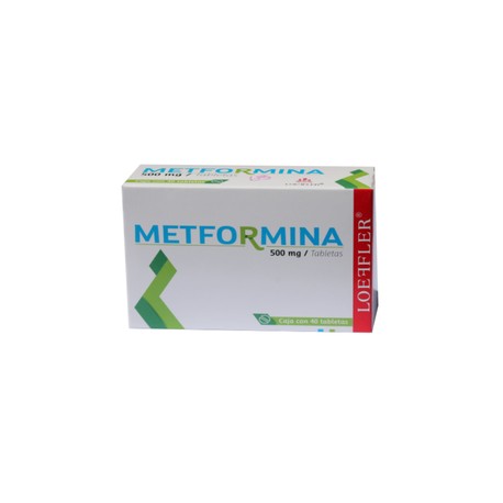 METFORMINA TAB 500MG C40 LOEFFLER