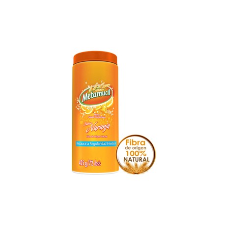 METAMUCIL NARANJA (PLANTAGO PSYLLIUM) 425G