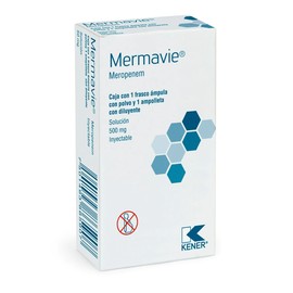 MERMAVIE (MEROPENEM) FCO AMP 500MG C1