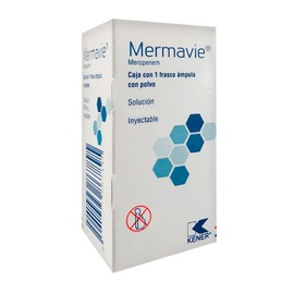 MERMAVIE (MEROPENEM) FCO AMP 1G C1