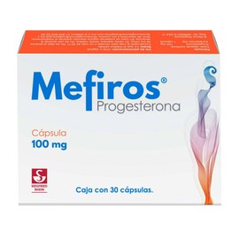 MEFIROS (PROGESTERONA) CAP 100MG C30