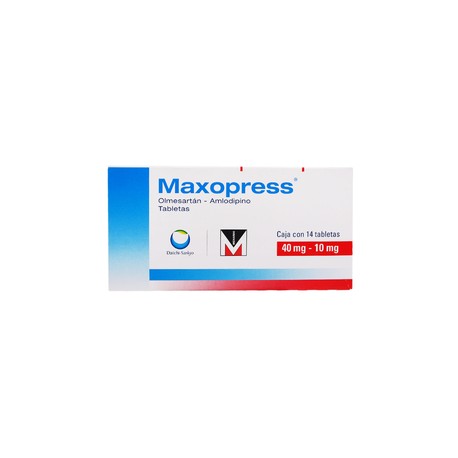 MAXOPRESS (OLMESARTAN/AMLODIPINO) TAB 40/10MG C14