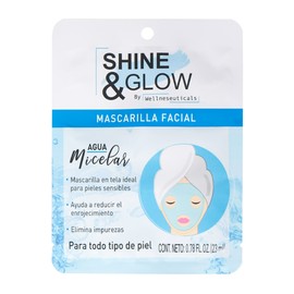 MASCARILLA SHINE&GLOW FACIAL AGUA MICELAR 23ML C1