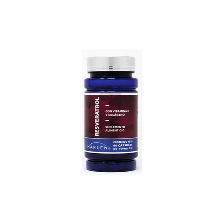 MAKLEN (RESVERATROL/VITAMINA E/COLAGENO)CAP 700MG C60
