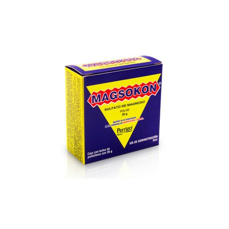 MAGSOKON (SULFATO DE MAGNESIO) POLVO 26G