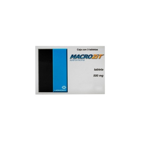 MACROZIT (AZITROMICINA) TAB 500MG C3