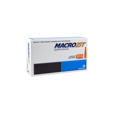 MACROZIT (AZITROMICINA) AMP 500MG C1