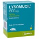 LYSOMUCIL (ACETILCISTEINA) TAB 600MG C20