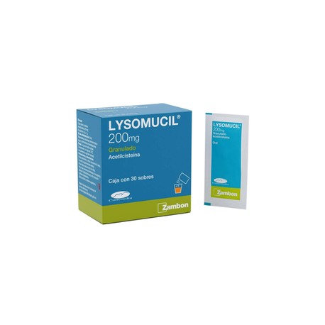 LYSOMUCIL (ACETILCISTEINA) SOBRE GRAN 200MG C30