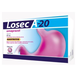 LOSEC A-20 (OMEPRAZOL) CAP 20MG C14