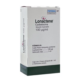 LONACTENE RT (CARBETOCINA) AMP 100MG 1ML C1