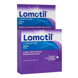 LOMOTIL (LOPERAMIDA) TAB 2MG C5