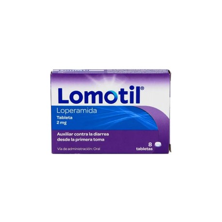LOMOTIL (LOPERAMIDA) TAB 2MG C8