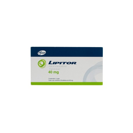 LIPITOR (ATORVASTATINA) TAB 40MG C15+15