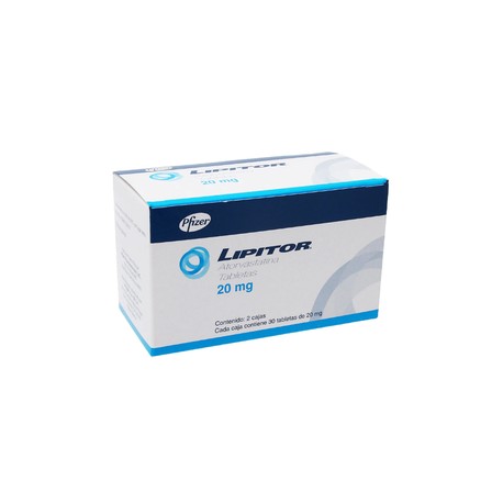 LIPITOR (ATORVASTATINA) TAB 20MG C30+30