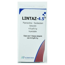 LINTAZ-4.5 (PIPERACILINA/TAZOBACTAM) AMP 4/0.5G C1